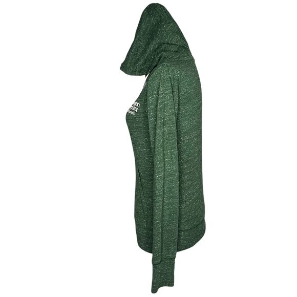 Nike X-SMALL Washington University St. Louis Full Zip Long Sleeve Hooded Jacket - Picture 3 of 11